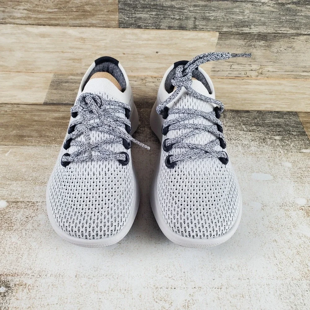 Allbirds Tree Dasher 1 Womens Shoes Sz 6 W Freeze Light Gray Lace Up Sneakers